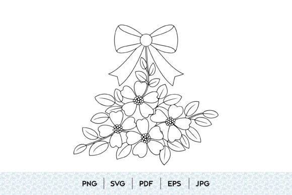 Floral Bow Bouquet SVG Design Review