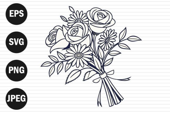 Floral SVG Clipart Bundle for Graphics and Illustrations