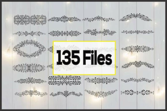 Vintage Floral Divider Graphics and Freebies Review